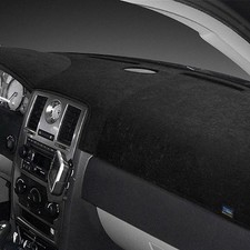 For Plymouth Barracuda 64-66 Dash Designs Brushed Suede Black Dash Cover