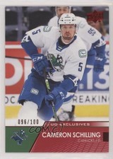 2021-22 Upper Deck AHL Exclusives 96/100 Cameron Schilling #88 1b9b