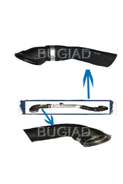 Bugiad Ladeluftschlauch 84619 FüR BMW E60 E61 E70 X5 5Er Touring 7Er F01 F02 F03-image