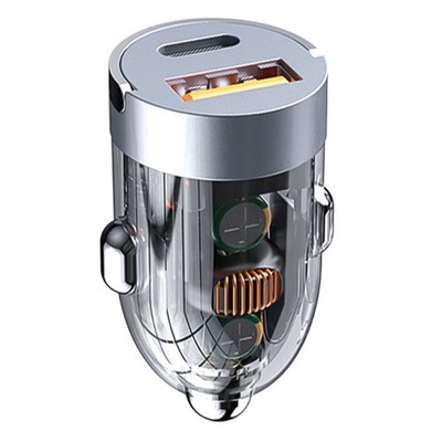 Auto -Ladeger?t Adapter Dual -Port Langlebig Und Praktisch Nichtverformung