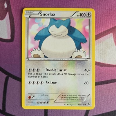 Snorlax 109/149 - Grenzen überschritten - Pokemon Karte