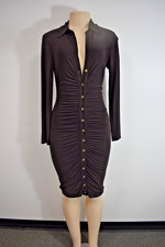 Marciano Brown Cocktail Dress SIZE XSmall On Sale nt