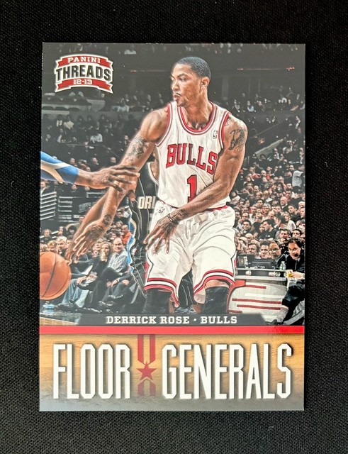2012-13 Panini Threads Floor Generals Derrick Rose #2 Chicago Bulls