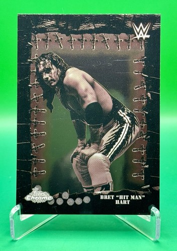 2025 Topps Chrome WWE x Cactus Jack Bret „Hit Man“ Hart Famed Phantoms