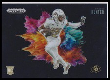 2025 Panini Prizm Draft Picks #13 Travis Hunter Black Color Blast