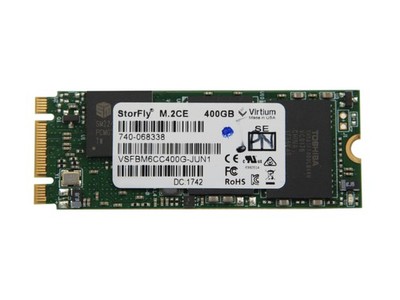 Virtium VSFBM6CC400G-JUN1 400GB M.2 SATA SSD For Juniper NFX250