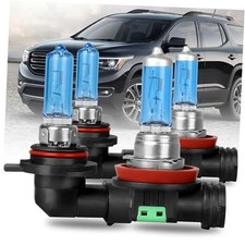 Halogen Headlight Bulbs For GMC ACADIA 2013 2014 2015 2016 2017 2018 2019,