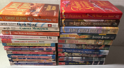 b Harlequin lot of 22 AMERICAN Romance 10th Anniv SUPERROMANCE Novels 1990's