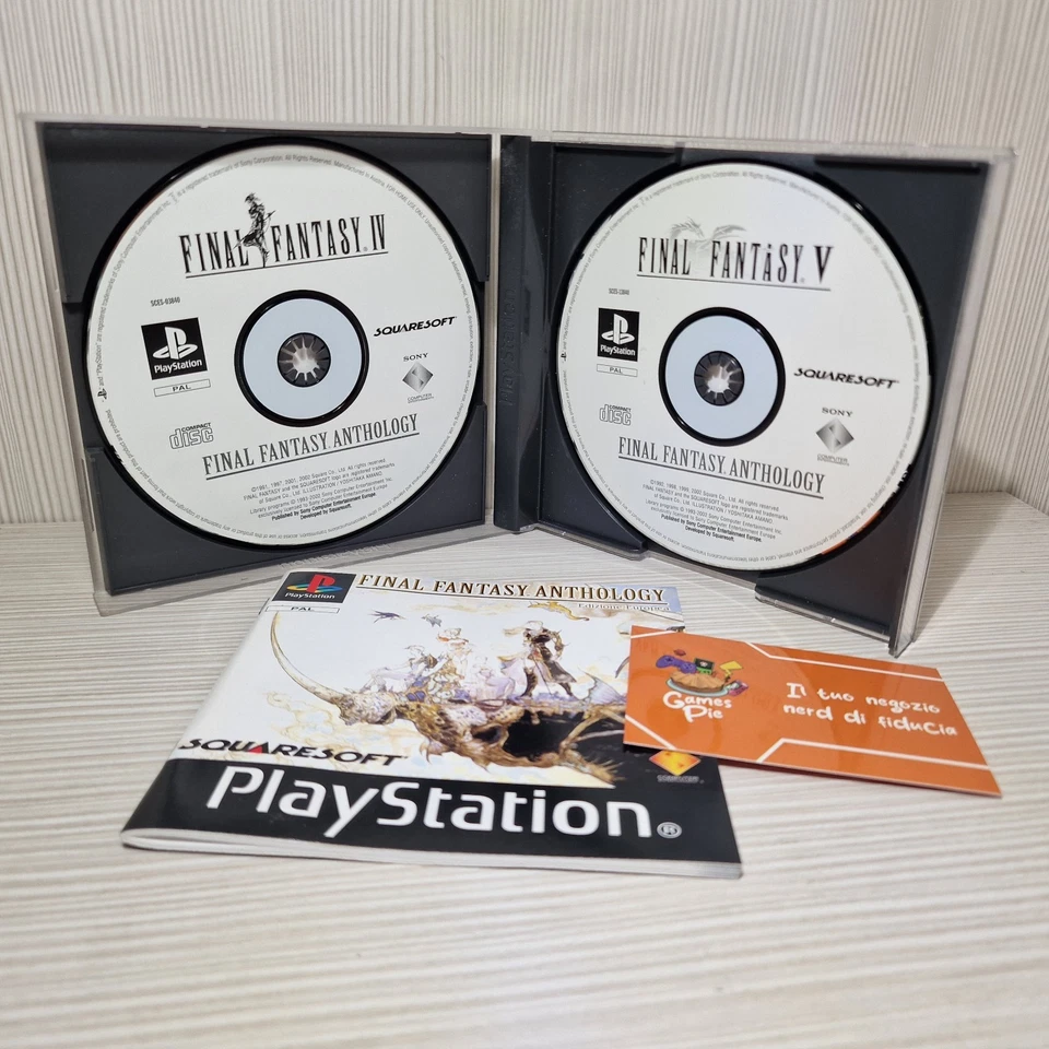 Final Fantasy Anthology - PAL  ITA 🇮🇹- PS1 - PlayStation 1 - FF4 FF5, foto 4 di 4