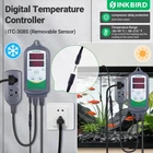 INKBIRD 120V Aquarium Thermostat Fish Heater Temperature Controller Cooling Heat