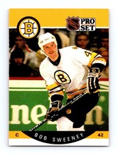 #15 1990-91 Pro Set  Bob Sweeney Boston Bruins