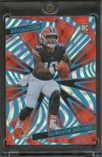 Quinshon Judkins 2025 Revolution Future Frame Rookie SSP Cleveland Browns 5/15