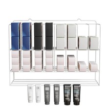 Metal Salon Hair Color Tube Storage Racks, Wall Mounted Hair Dye Tube Holder New