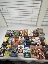Huge VHS Movie Lot Tapes Classics Comedy Action Drama Disney Black Cinema