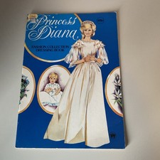 Princess Diana Fashion Doll Collection Dressing Book Vintage 1984