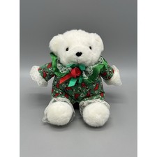 Vintage America Wego Teddy Bear Christmas Plush 8" Stuffed Animal