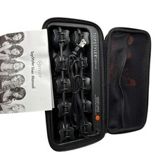 InStyler TopStyler Ceramic Shell Hair Curler Heat Styling System with Case Black