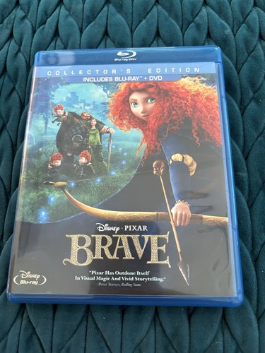 Disney Pixar Brave Collector's Edition Blu Ray DVD Combo Movie- Very Good - Picture 4 of 6