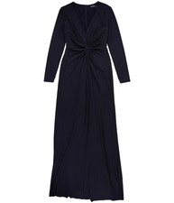 Ralph Lauren Womens Fitted Front Gown Dress