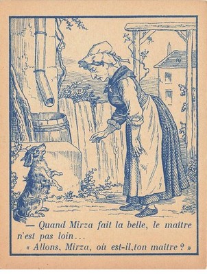 CHROM #MK40445 WENN MIRZA SCHÖN MACHT, IST DER MEISTER NICHT WEIT HUND