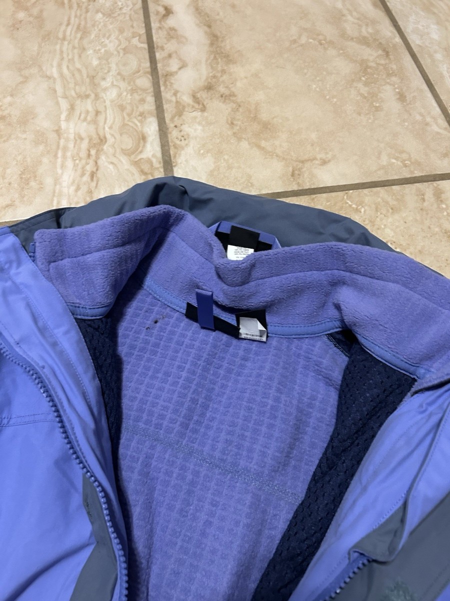 Patagonia Jacket W Liner Women's L Blue Liquid Sky Gore Tex Rain