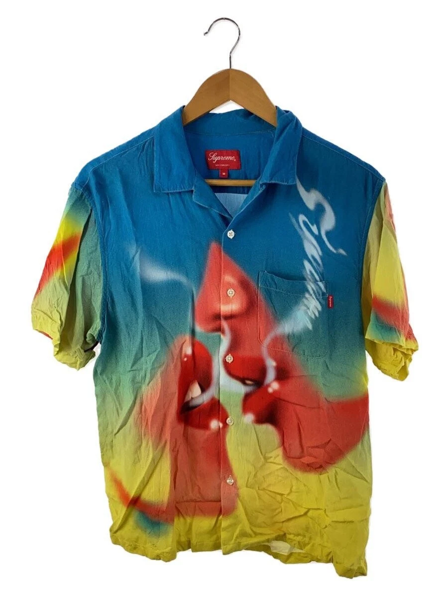 Chemise Supreme 20Fw dos soufflé rayonne S/S/chemise à manches courtes/M/rayonne/multicolore/tout