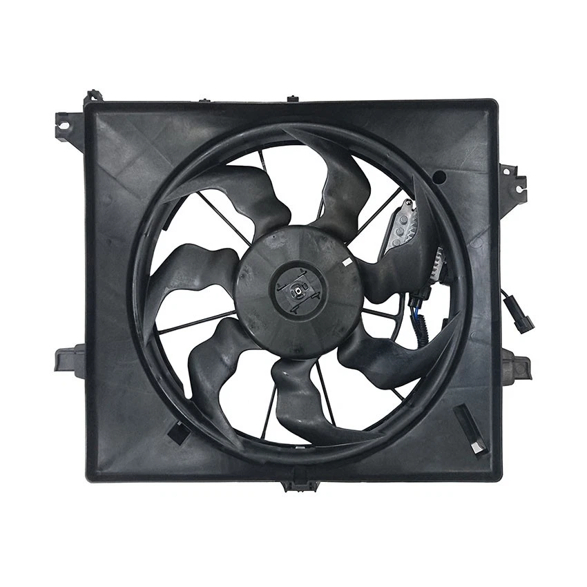 Novo Radiador Duplo e Ventilador Condensador Para Kia Forte Koup 2014 2015 2016 25380-A7000 - Imagem 2 de 2