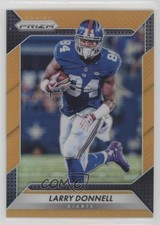 2016 Panini Prizm Orange Prizm 138/299 Larry Donnell #37 d4e