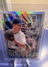 2020 Panini Donruss Optic - Optic Illusions Jacob deGrom #OI-1 Holo Prizm