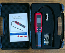 Snap-on Act900 Dual Mode Refrigerant Leak Detector Uv Led Lcd W Case Manual Snap-on Act900 Dual Mode Refrigerant Leak Detector Uv Led Lcd W Case Manual