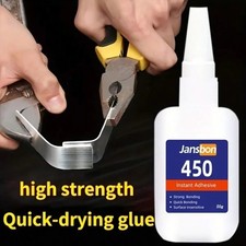 5Sec Super Glue Strong Bond for Shoes/Glass/Metal/Wood/Plastic,Ceramic Quick Dry