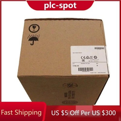 1746-A4 Allen Bradley SLC 500 4 Slots Chassis 1746A4 NEW