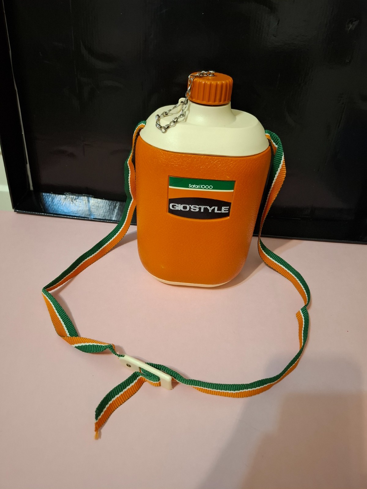 OTTIMO STATO Borraccia Termica Giò Style Safari 1000 Thermos vintage anni 80