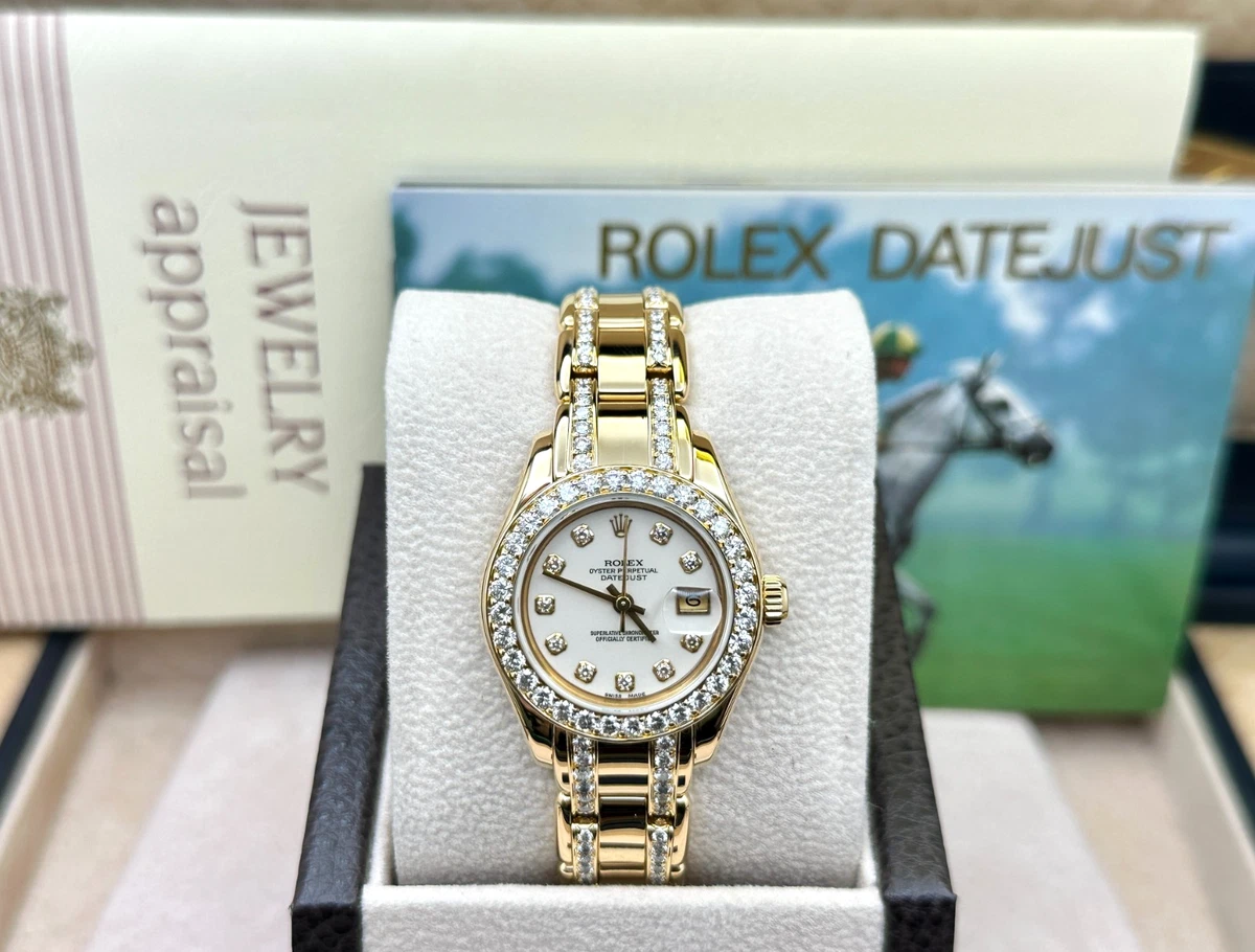 blセット Rolex Pearlmaster - Datejust 69298 for sale | eBay