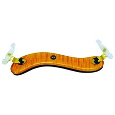 VLM Augustin Diamond Viola Shoulder Rest   Light Maple w/ Gold  White Hardware  