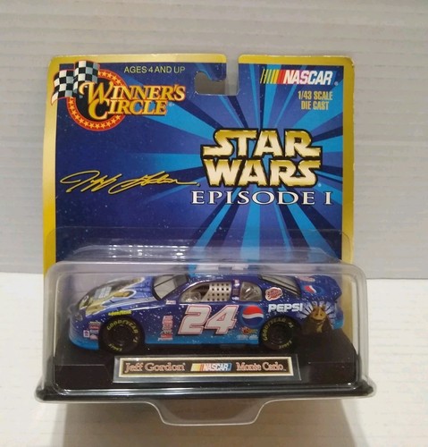 Jeff Gordon Star Wars Auto NASCAR #24 Pepsi Monte Carlo 1:43 Winner's Circle Epi1 - Bild 1 von 8