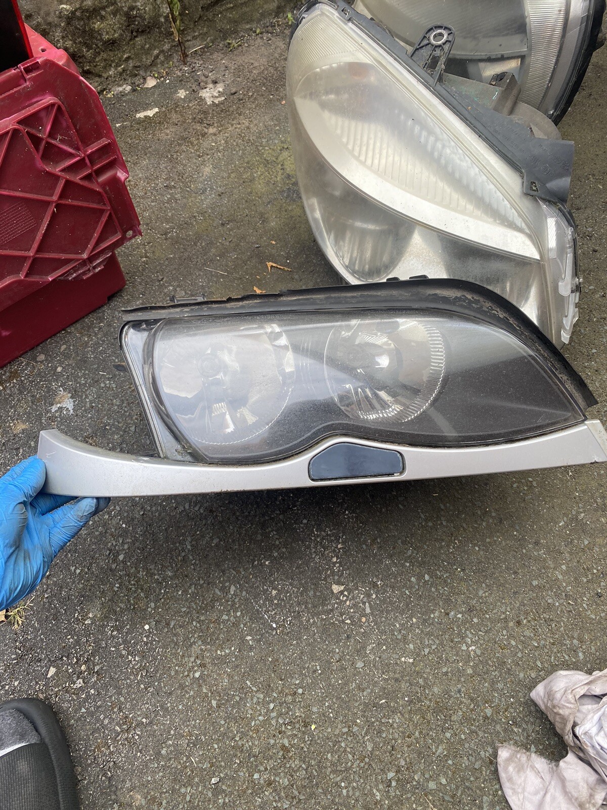 BMW 3 Series E46 OS Driver Side Headlight 6910960 for sale online  