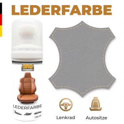 Lederfarbe FRESCH für M-Benz Nappa alpacagrau Leder und Kunstleder Reparatur