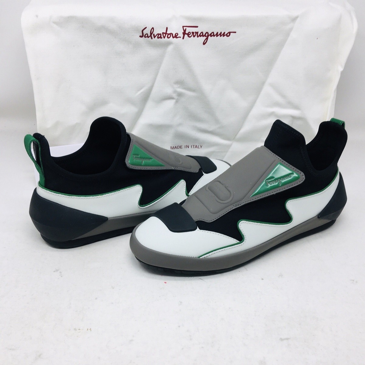 Salvatore Ferragamo Nile Women's Nero 11 / Astronaut White Salvatore Ferragamo Nile Women's Nero 11 / Astronaut White