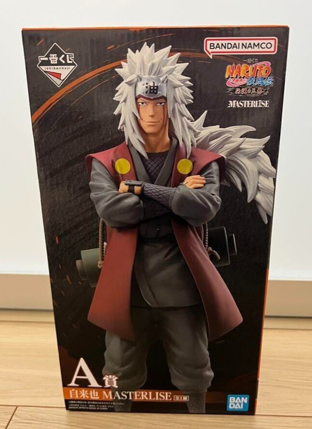 Ichiban Kuji Naruto Shippuden Prize A Jiraiya Figure Height 9.8 inch BANDAI