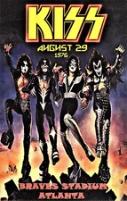 Kiss Concert Poster 12 X 18 Free Shipping