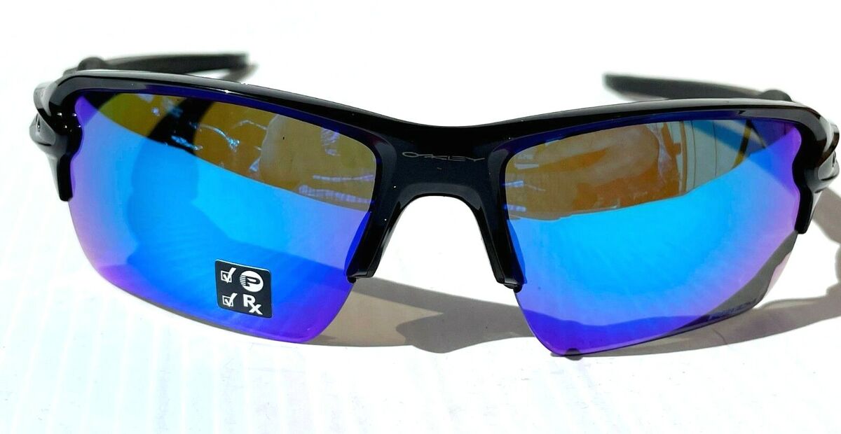 NEW Oakley Flak 2.0 XL Black POLARIZED PRIZM Sapphire Blue NEW Oakley Flak 2.0 XL Black POLARIZED PRIZM Sapphire Blue