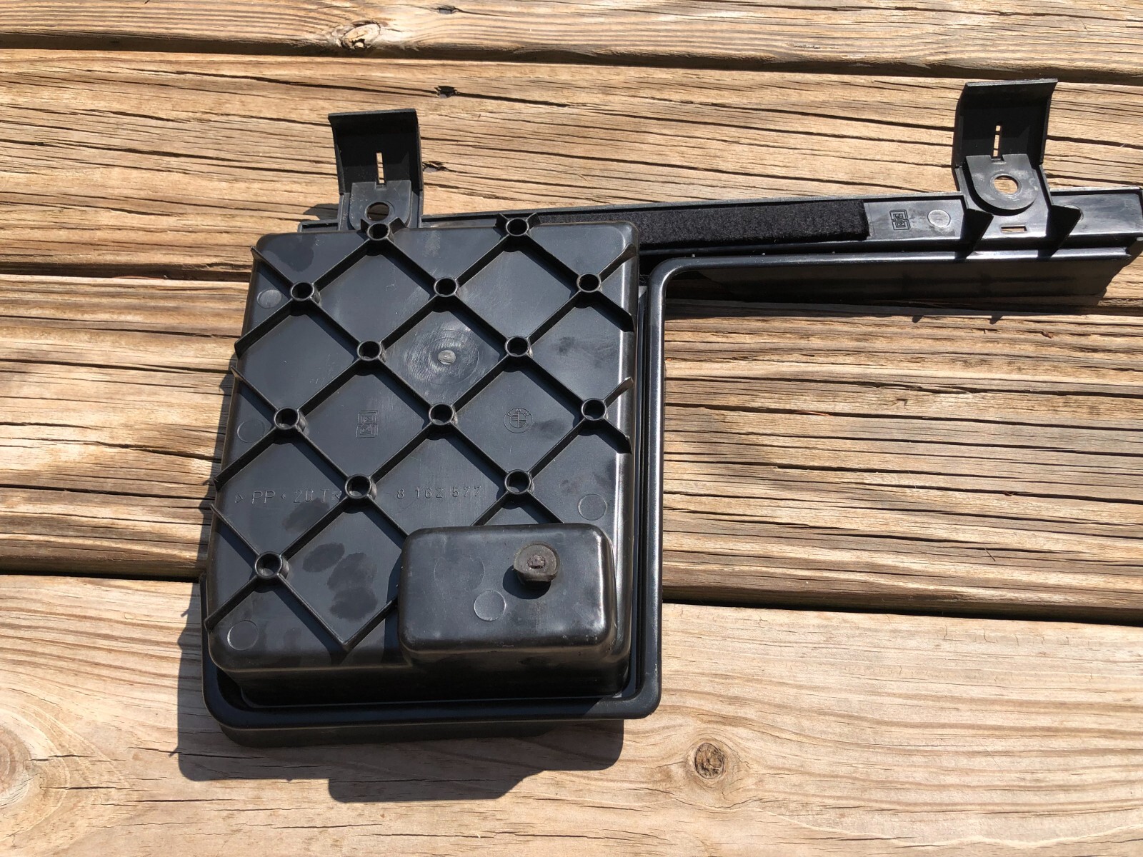 BMW E46 3-Series  Sedan Trunk Storage Left Corner Tray Compartment Black 8162577