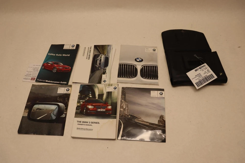 BMW 335I E92 E93 2012 manual del propietario guía de información manual con estuche OEM Foto 4 de 4