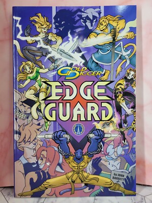 Gold Digger Edge Guard GN- Manga, Furry, 2002, Cassidy Barrett, Radio Comix, VF!