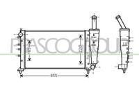 Prasco FT340R007 KüHler, MotorküHlung Passend FüR Fiat