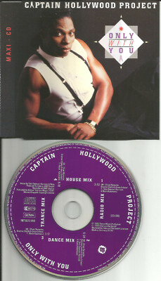 CAPTAIN HOLLYWOOD PROJECT Only With you 4TRX RARE REMIXES CD Single USA seller