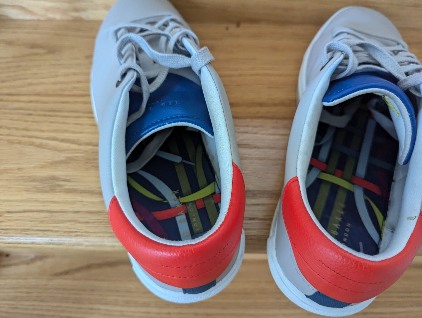 SAOLA Sneakers uomo Ted Baker grigio Leepow taglia US 10