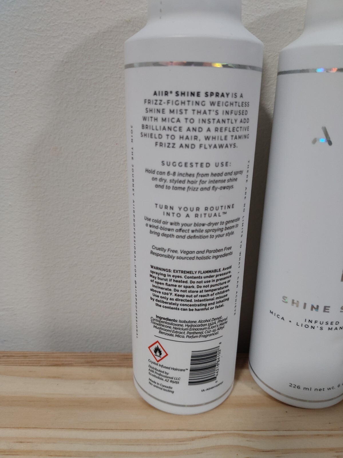 AIIR+Shine+Spray+Hair+Spray+6+Oz for sale online eBay