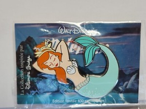 Disneyland Paris Eleonore Bridge Peter Pan Mermaid LE 400 pin 
